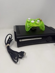 Microsoft Xbox 360 Elite Console Black 120GB HDD HDMI Jasper 2009 READ DESC