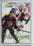 2025-26 Fleer Flair Forecheck parallel Jake Sanderson #/349 Senators