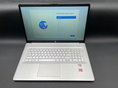 HP Laptop 17-cp0035cl Used 18'' (AMD Ryzen 5 5500U-12GB-1000GB HDD)