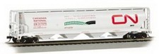Bachmann 19132 HO CN Environmental Mode 4-Bay Cylindrical Grain Hopper