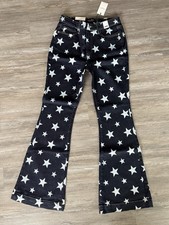 JUDY BLUE Star Blue Jeans High Waist Flare New NWT 9/29 Long