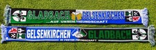 Gelsenkirchen Gladbach Freundschaft Schal + IN FESTER FREUN.. + GE NEU 150x15 cm