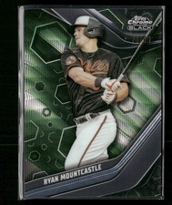 2023 Topps Chrome Black #17 Ryan Mountcastle Green Wave Refractor SN #/99