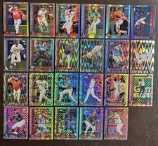 2025 Topps Chrome Baseball Parallels Lot (23)...