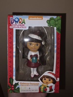 NIB Kurt S Adler Dora The Explorer  Christmas Holiday Ornaments Rare