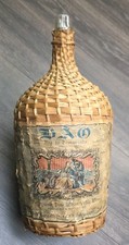 Vintage 1966 Wicker 1 Gal Fiasco DAO Regiao Demarcada Portugal Wine Bottle Jug