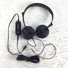 Sennheiser HD 25 SP Headset With HZR6 Mono Stereo Volume Control