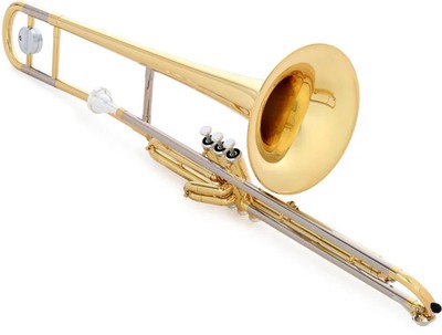 Yamaha YSL-354VC Valve Trombone - Gold Lacquer