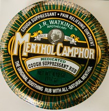 J.R. Watkins MENTHOL CAMPHOR unopened sealed ...