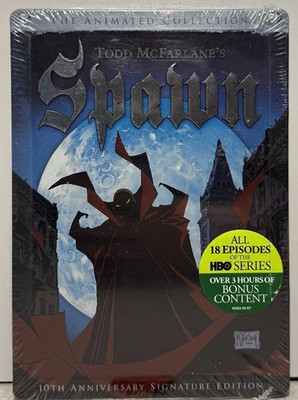 Todd McFarlane's Spawn Steelbook The Animated Collection DVD 2007 4 Disc Sealed