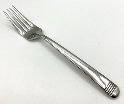 (1) Retroneu 18/10 Stainless EQUATION Salad Fork 7 5/8  Flatware Silverware
