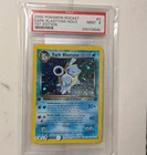 2000 Pokemon Team Rocket First Edition Dark Blastoise Holo #3/82 PSA 9