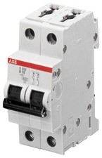 Image of Abb - S202M-D20 - Circuit Breaker, Thermal Mag, 2 Pole,20a