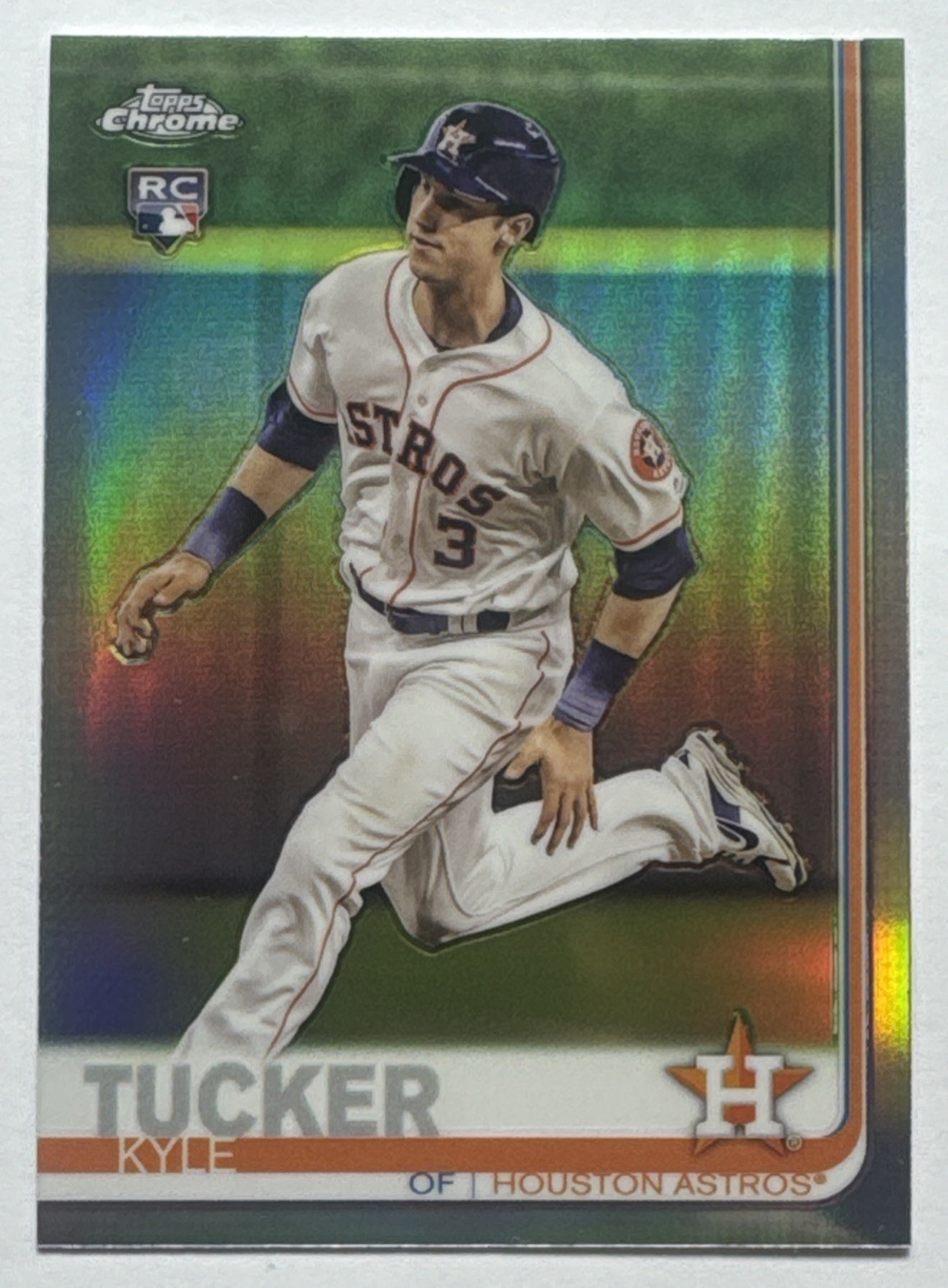 KYLE TUCKER 2019 TOPPS CHROME REFRACTOR RC #39 DODGERS Astros