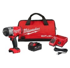 Milwaukee Tool 2967-21B M18 Fuel 1/2" Drive High Torque Impact Wrench Kit