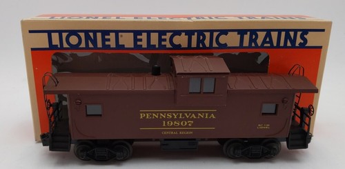 Lionel 6-19807 O Gauge Pennsylvania Extended Vision Smoking Caboose #19807/Box