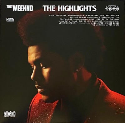 THE WEEKND The Highlights 2LP 2021 Exclusive Clear Sparkle Vinyl RARE SEALED NEW