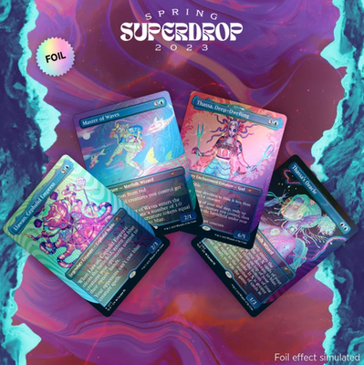 MTG タッサの神託者 Thassa's Oracle SLD FOIL MTG Secret Lair Thassa's Oracle -SLD Cool Ocean Breeze [UPick Foil