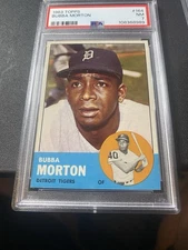 1963 Topps #164 Bubba Morton - PSA 7