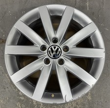 1x original VW Golf 5 V 6 VI Plus Touran 1T Alufelge Porto 7J 17 Zoll 5K0601025F