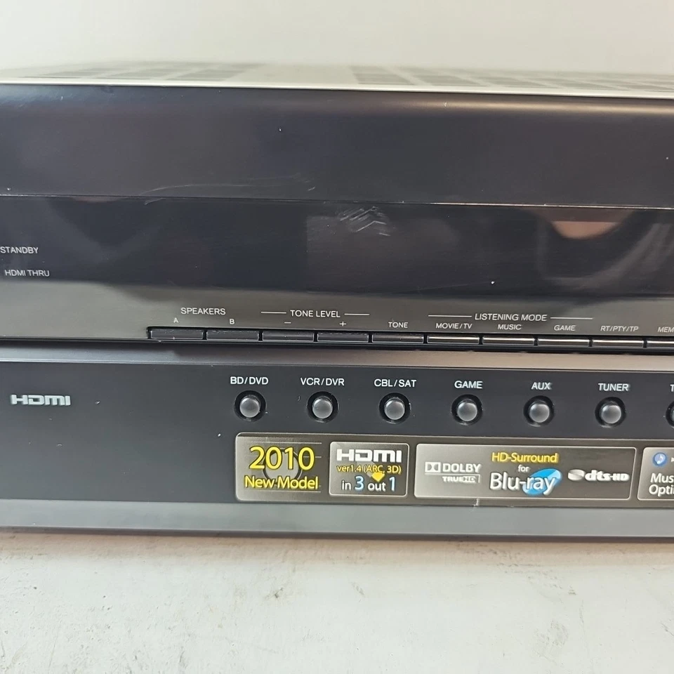 ONKYO HT-R380 AV Home Cinema Surround Sound Receiver Audio Amplifier - Image 3 of 4