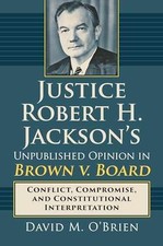 Justice Robert H. Jackson's - Hardcover, by O'Brien David M. - Good b