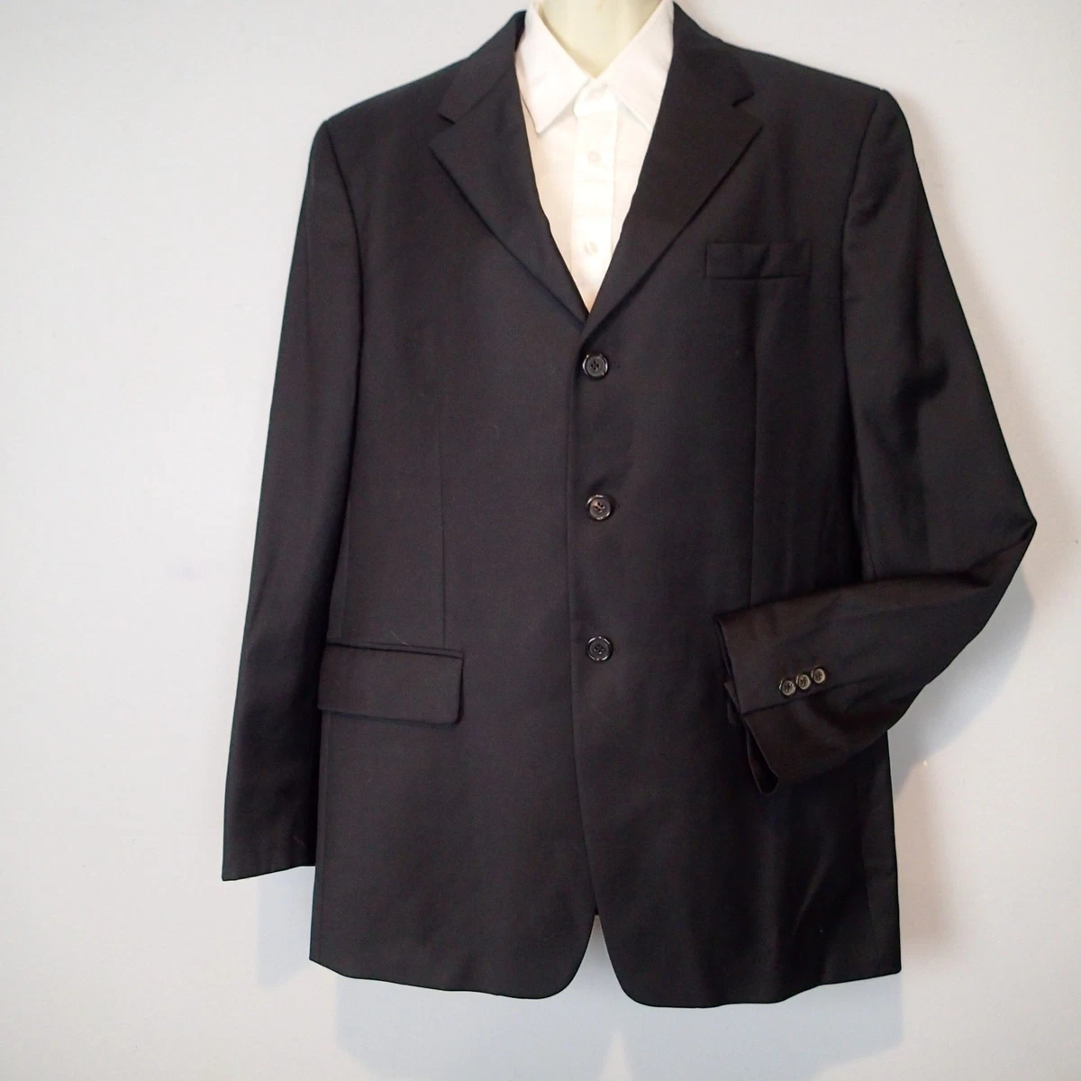 0*7様 old prada tailored jacket suit Blac PRADA Black Suits & Blazers for Men for sale | eBay