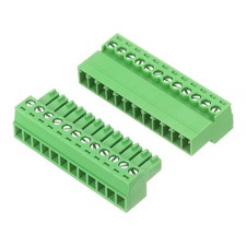 1 Set 12 Pin 3.5mm Pitch PCB Mount Screw Terminal Block Connector Plug