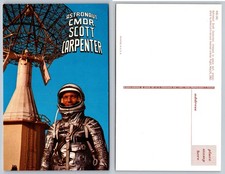 Astronaut Cmdr Scott Carpenter Space Suit Postcard