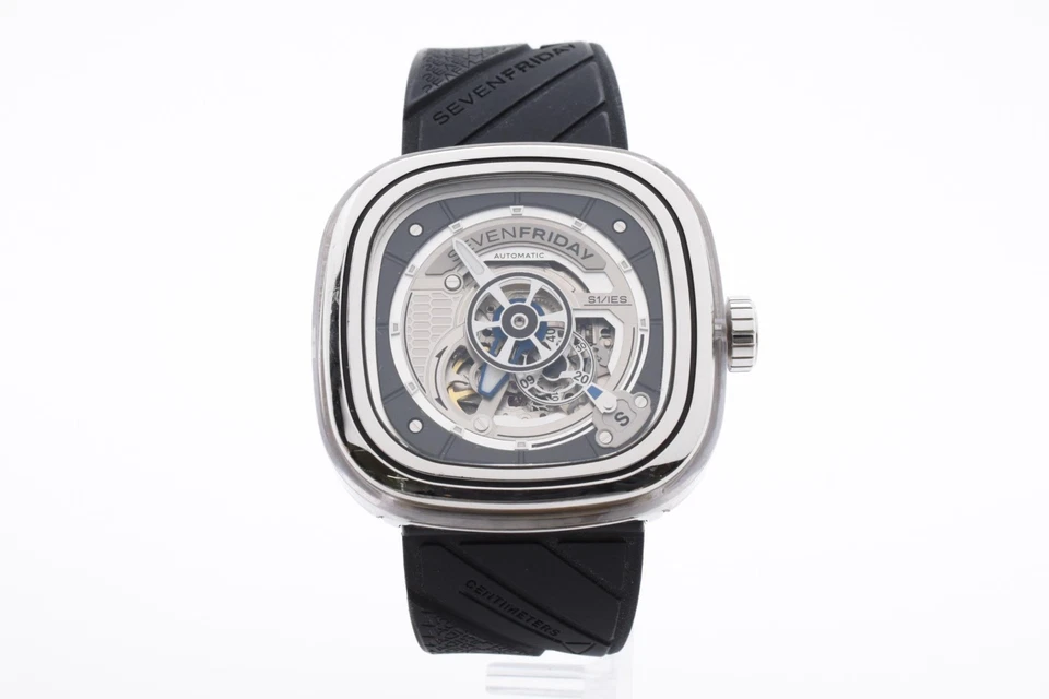 Reloj para hombre raro [casi como nuevo] SEVENFRIDAY automático SF-S1/01-A328 de JAPÓN Foto 4 de 4