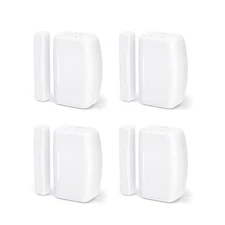 Zigbee Contact Sensor 4 Pack, Door and Window Monitor, Home Automation,Works ...