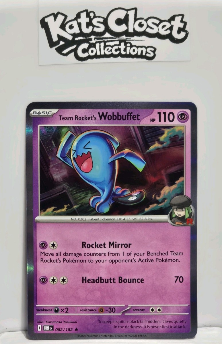wobbuffet pokemon card value Price - Holon Phantoms - TCG Common Card Type Pokmon TCG Team Rocket's Wobbuffet