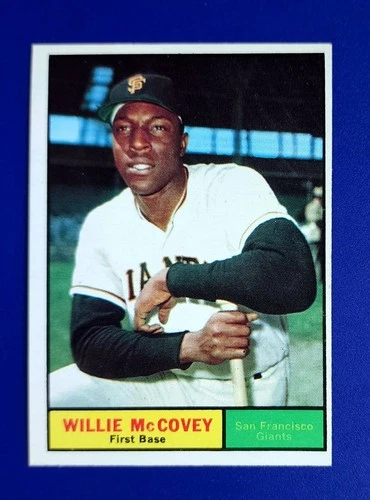 Willie McCovey 1961 Topps HIGH NUMBER SP Giants 2nd Year NM NR MINT *GWCARDS*