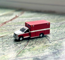 N Scale Ambulance Dodge 1:160