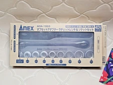 ANEX AOA-19S3  19mm socket offset adapter socket Ratchet wrench Set Japan