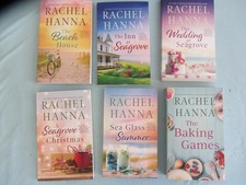 LOT of 6 Rachel Hanna Books -South Carolina Sunsets & The Baking Games PB