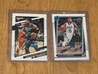 Karl-Anthony Towns & Jose Alvarado Signed IP Auto Autograph Cards NY KNICKS
