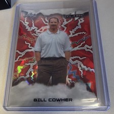 Leaf 2025 Metal Happy Holidays Bill Cowher Flash 1/1 Proof #BA-BC3