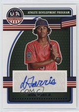 2023 USA Baseball Stars & Stripes Blue Jason Harris Jr (Blue Ink) Auto yl0