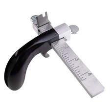 Leather Craft Draw Gauge Cutter Tool Strap Belt Cutting Tool w/ 3 Cut Parts