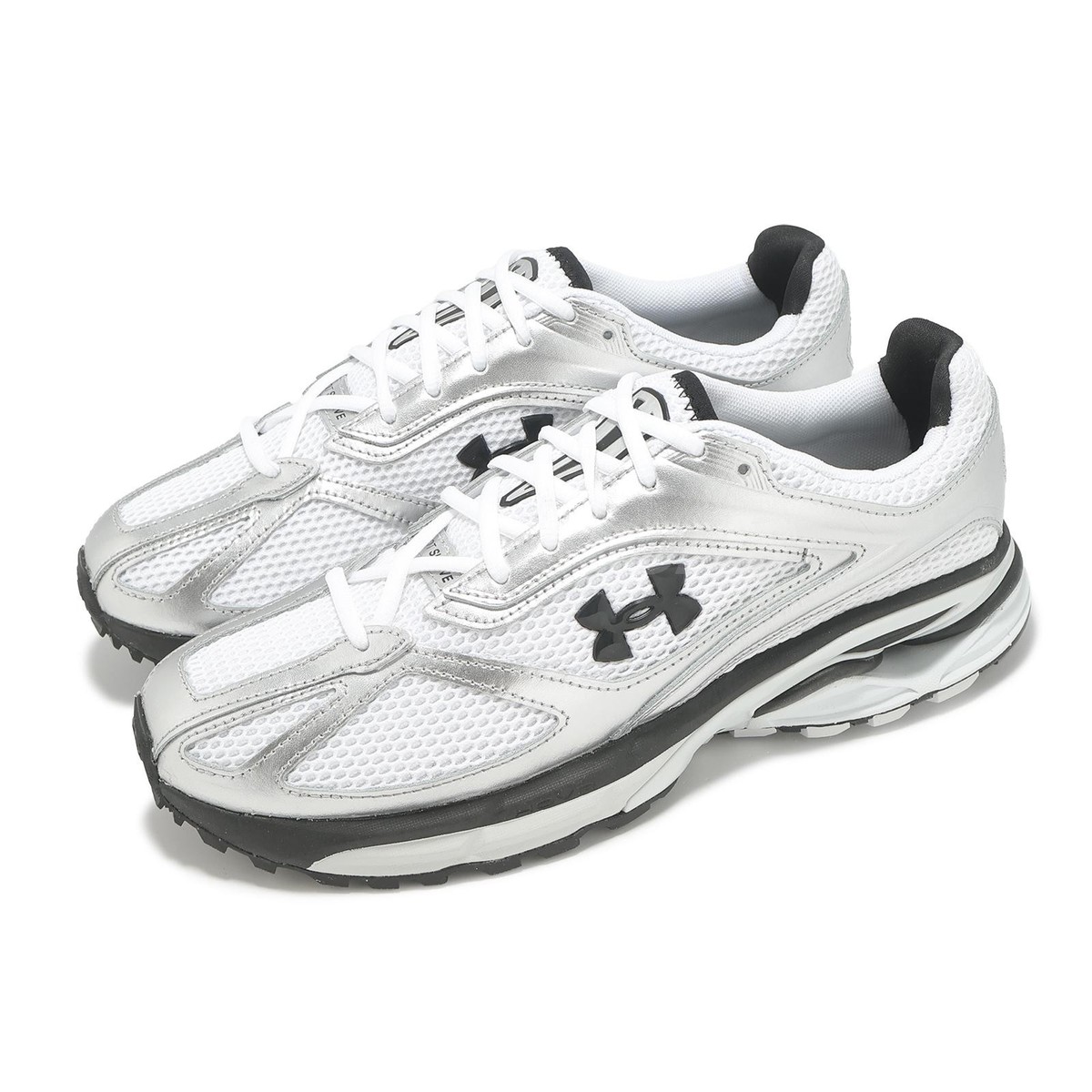 Under Armour HOVR Apparition UA Grey Silver Men Casual Shoes