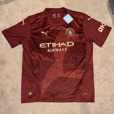 Manchester City Puma Fußball Top Emirates - 3. Trikot 2024/25