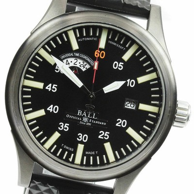 Ball Fireman Night Train Automatic Watch Black Dial From Japan