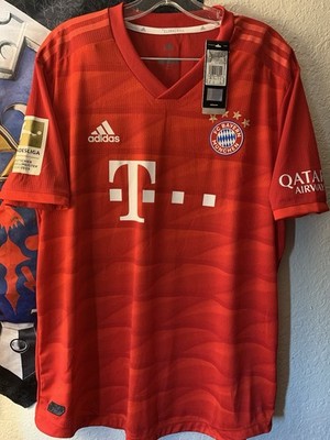 Bayern Munich 2019/2020 Home Player Version Size XL #Muller