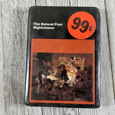 The Natural Four - Nightchaser 8-Track Cartridge (Curtom 0797, 1976) Soul Funk