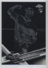 2017 Topps Chrome Negative Refractor Antonio Senzatela #137 3q5