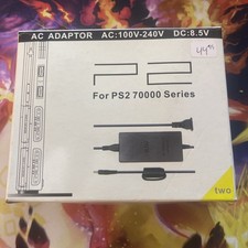 Sony PS2 Slim Replacement Power Supply Charger   Works with SCPH-70000 to 90000