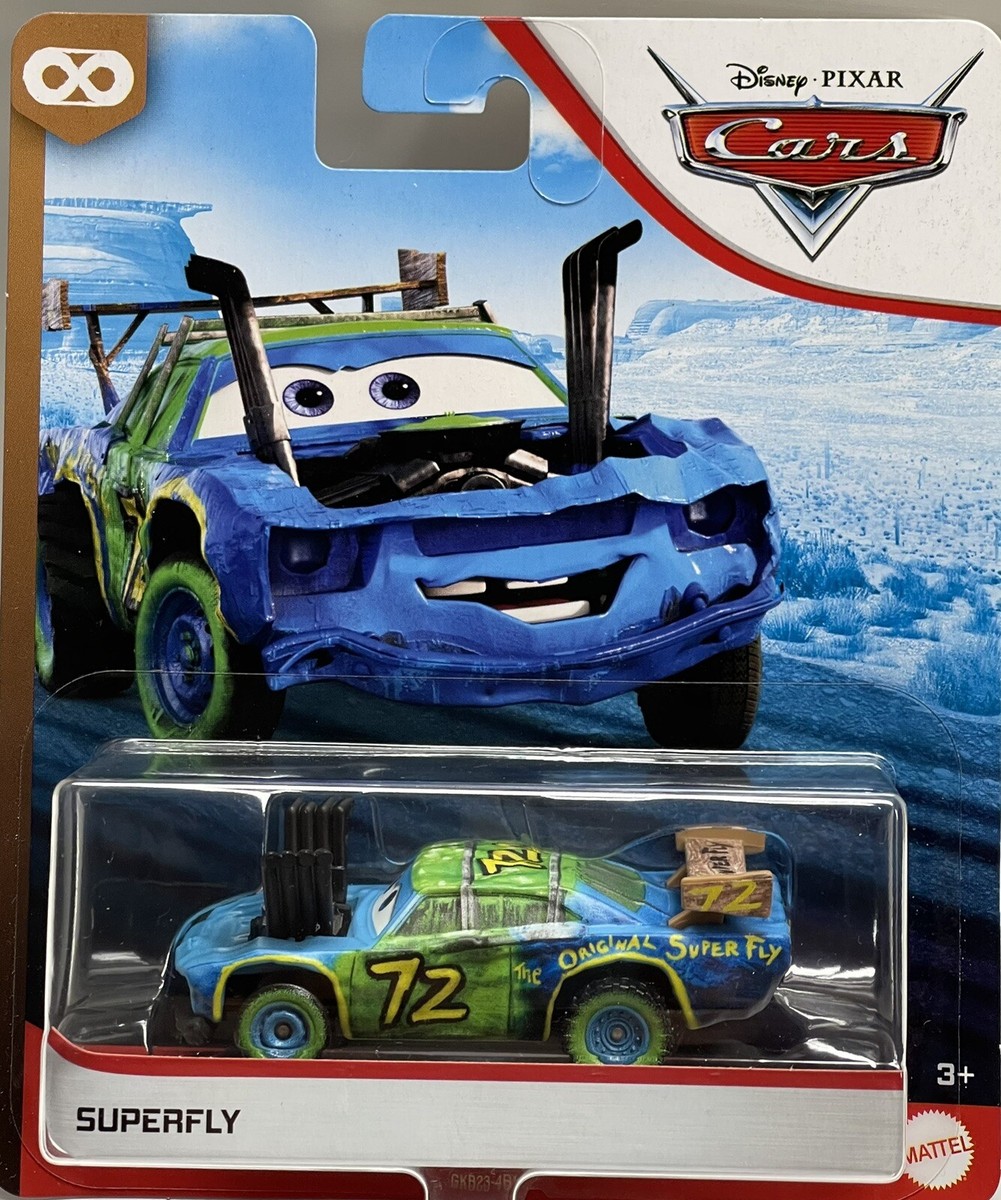 NEW Disney Cars Thunder Hollow SUPERFLY #72 Diecast Metal