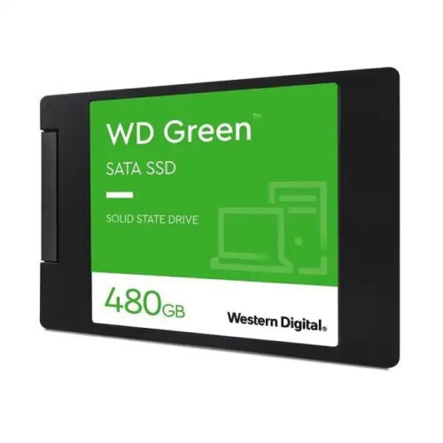 Unidad de estado sólido WD Green WDS480G3G0A 480 GB - 2,5 pulgadas interna - SATA (SATA/600 - Imagen 1 de 3