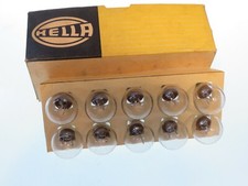 Hella 6 Volt 25 Watt Ba15s Single Contact Bayonet Type Reverse Lamp Light Bulbs